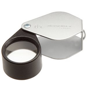 Eschenbach 1176-6 Precision Folding Magnifier 6X Jeweler Loupe